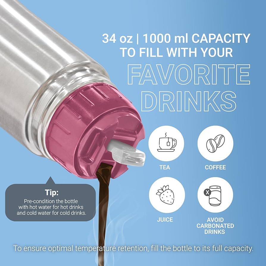 新品❗️大人気ミルトン製　純銅ウォーターボトル1000ml 殺菌効果 新品❗️大人気ミルトン製 純銅ウォーターボトル1000ml 殺菌効果